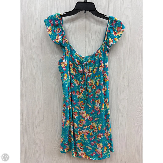Swimwear Cover-up By Bebop In Teal, Size: L