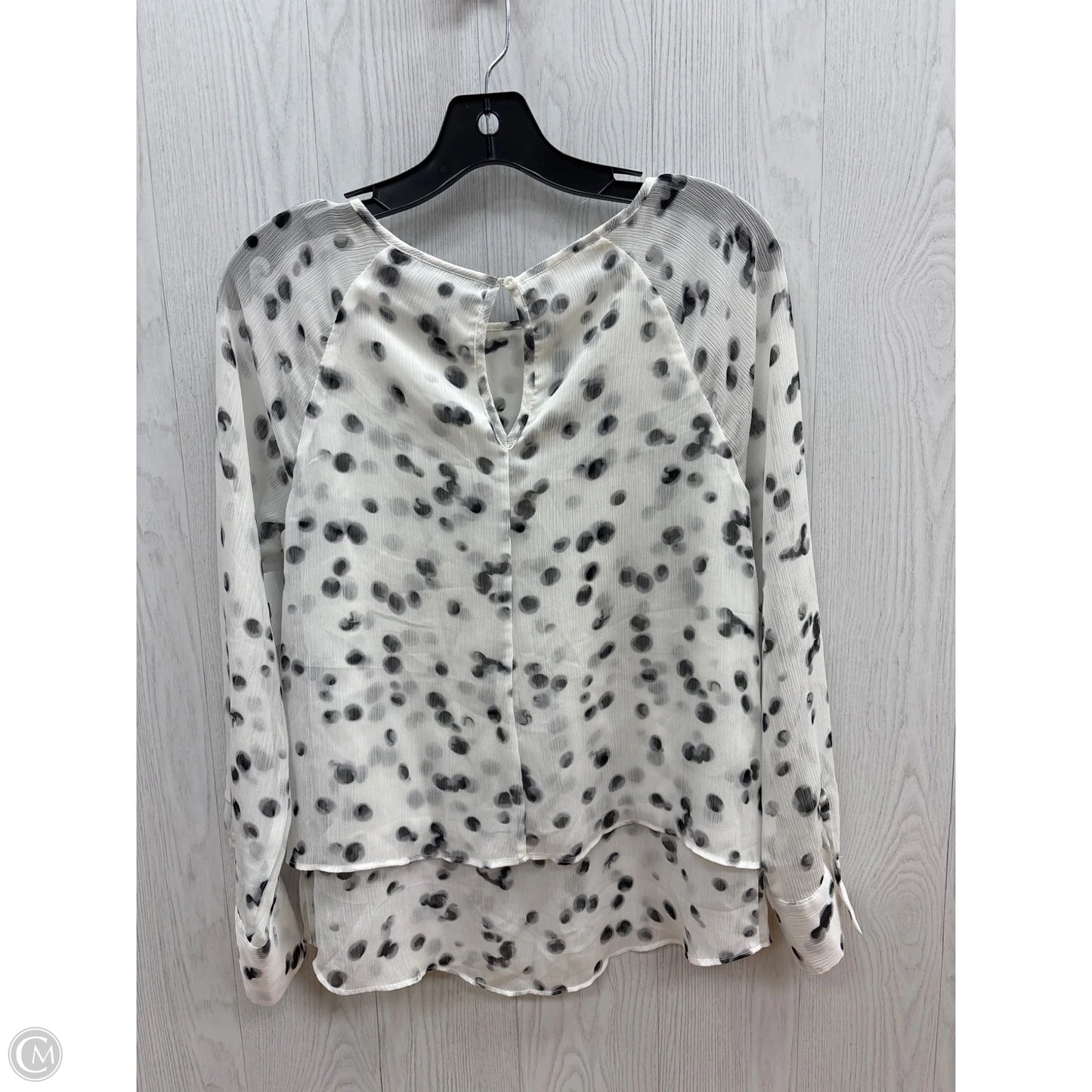 Top Long Sleeve By Apt 9 In White, Size: S
