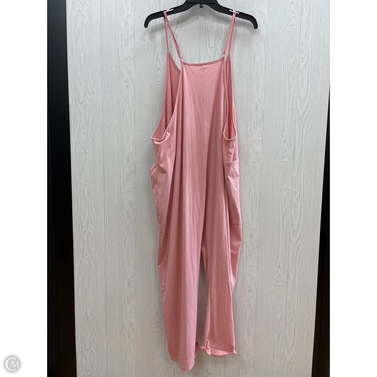 Jumpsuit By Clothes Mentor In Pink, Size: L