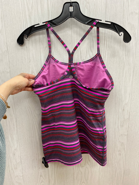 Wild Fable Purple Striped Tank Body Suit Size Large - beyond exchange